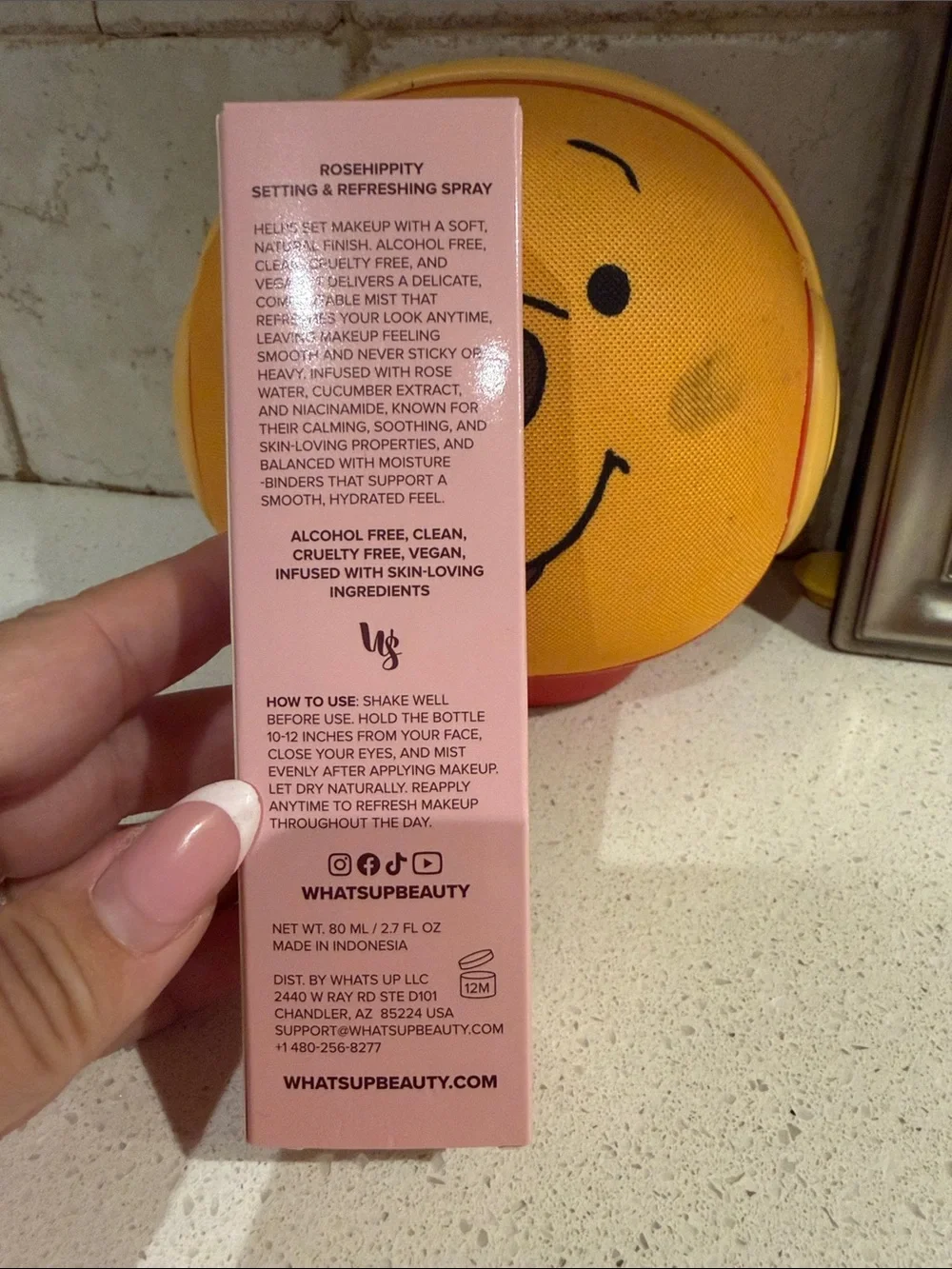 Rosehippity Setting & Refreshing Spray — Pink